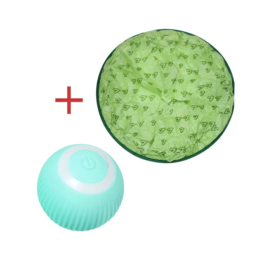 Interactive Cat Play Mat with Chase Ball Set