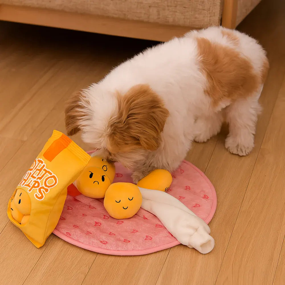 Interactive Snuffle Mat for Dogs - Treat Search Puzzle Design