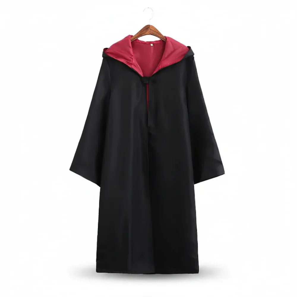 Kids & Adult Wizard Robe Costume Set with Accessories