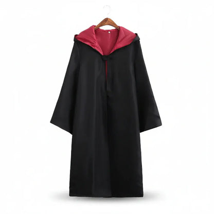Kids & Adult Wizard Robe Costume Set with Accessories