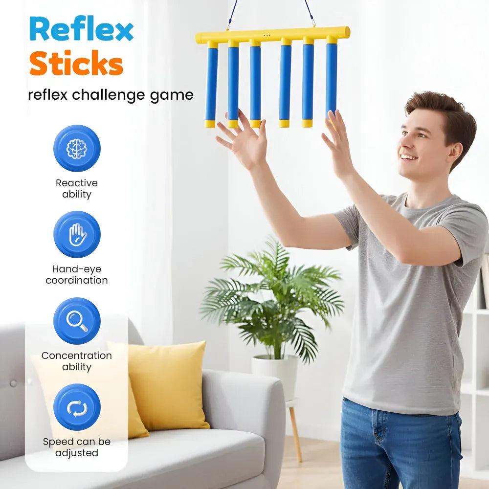 Kids Falling Stick Reaction Trainer Game