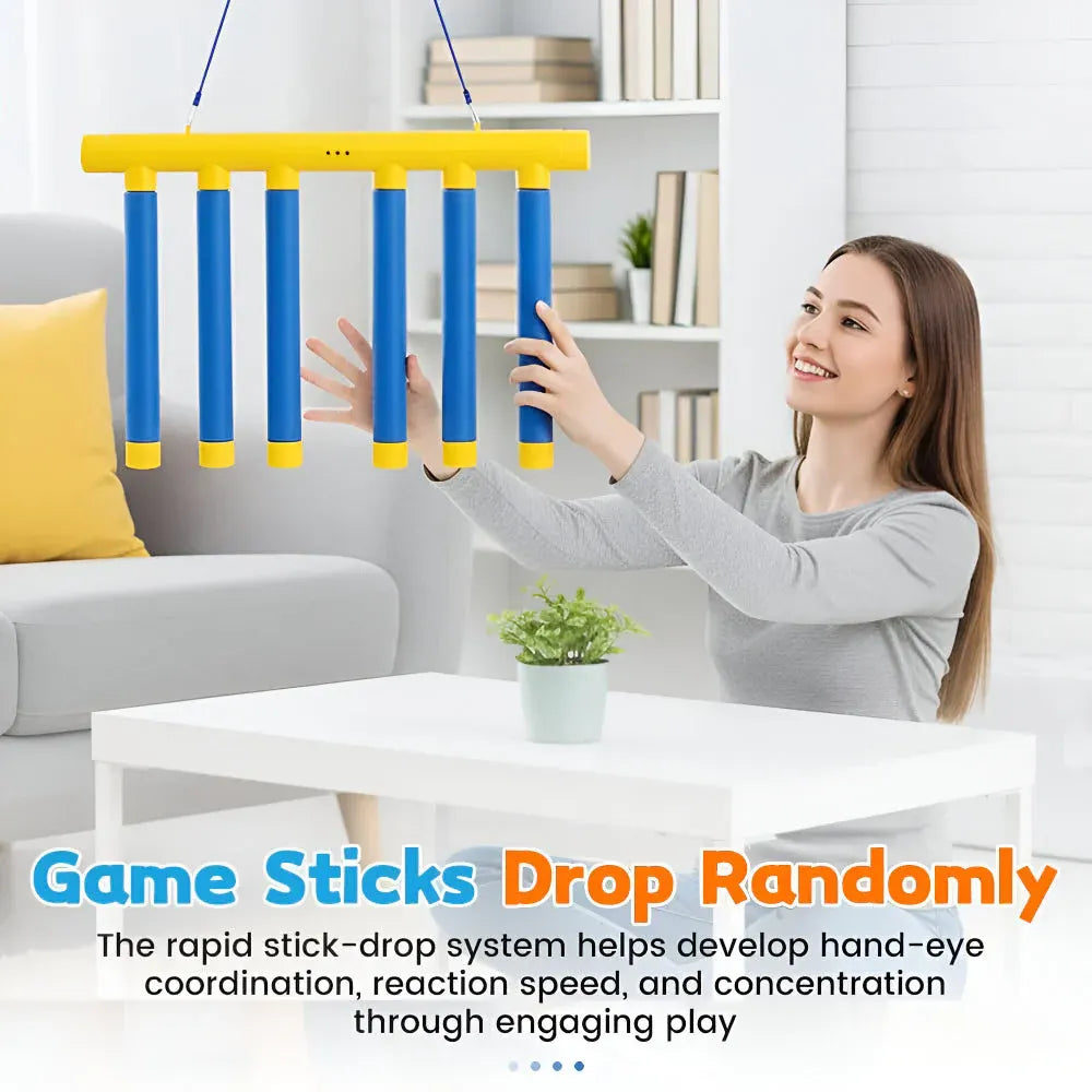 Kids Reflex Falling Stick Reaction Training Toy