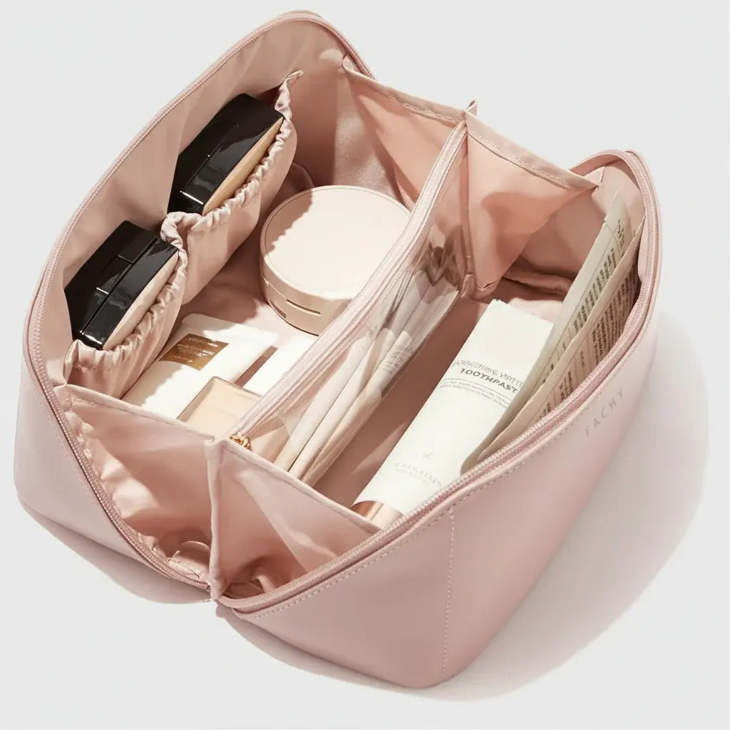 Large Travel Cosmetic Organizer Bag – Perfect Mother's Day Gift