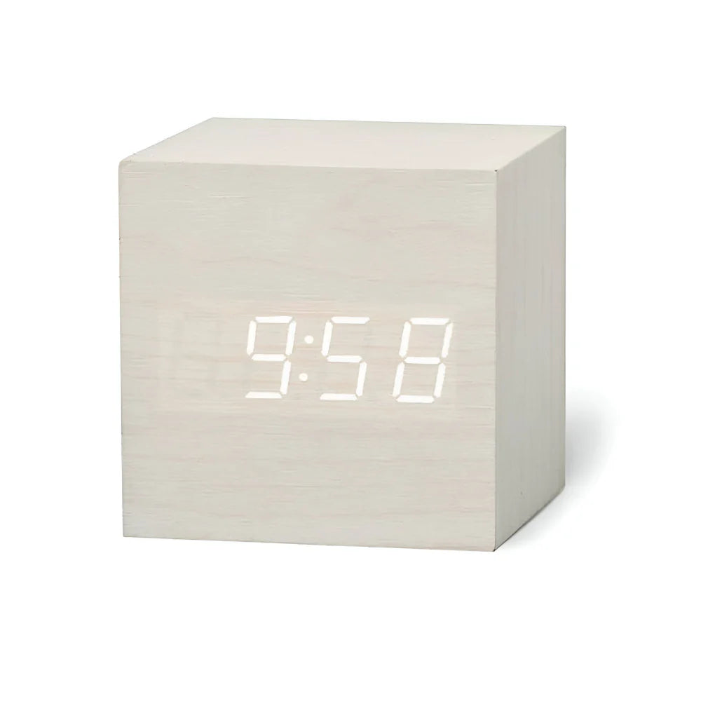 LED Digital Cube Display Alarm Clock