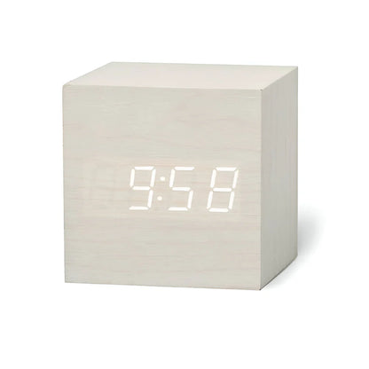 LED Digital Cube Display Alarm Clock