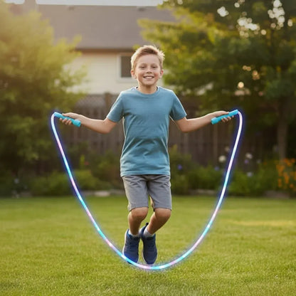 Light-Up Adjustable Jump Rope for Fun Cardio Workouts