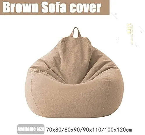 Luxury Linen Bean Bag – Ergonomic and Stylish Comfort Seat