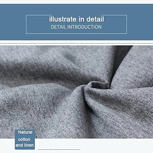 Luxury Linen Bean Bag – Ergonomic and Stylish Comfort Seat