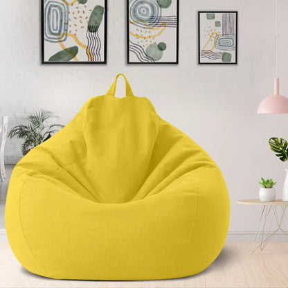Luxury Linen Bean Bag – Ergonomic and Stylish Comfort Seat