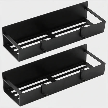 Magnetic Spice Rack Organizer Metal Wall-Mounted Refrigerator Storage Shelf