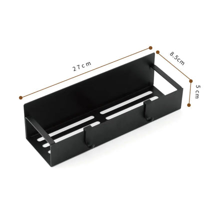 Magnetic Spice Rack Organizer Metal Wall-Mounted Refrigerator Storage Shelf