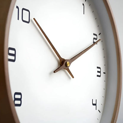 Modern Wooden Wall Clock - Silent Non-Ticking Decorative Home Decor
