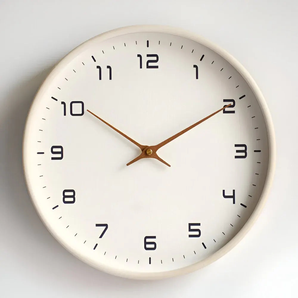 Modern Wooden Wall Clock - Silent Non-Ticking Decorative Home Decor
