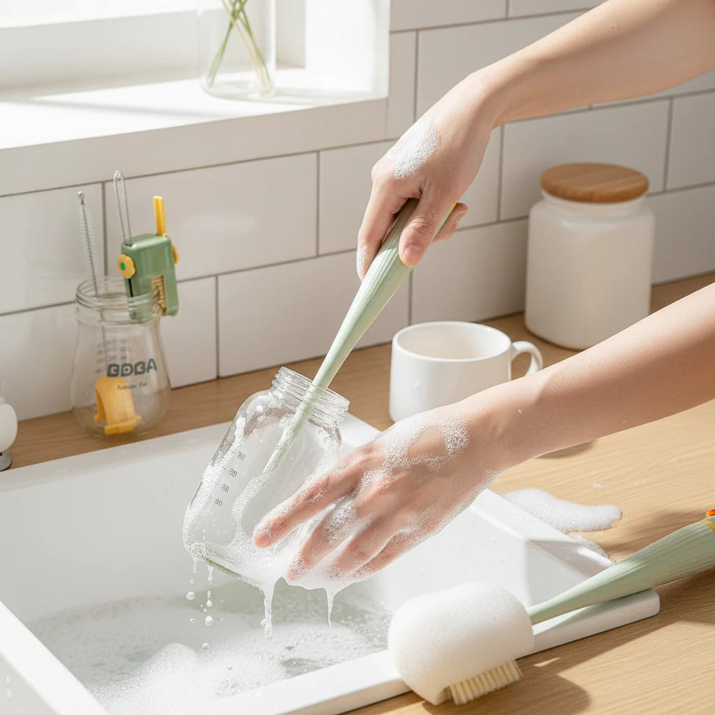 Multifunctional Bottle Cleaning Brush Set