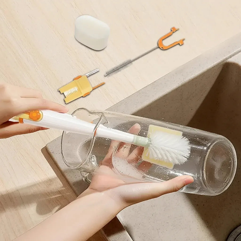 Multifunctional Bottle Cleaning Brush Set