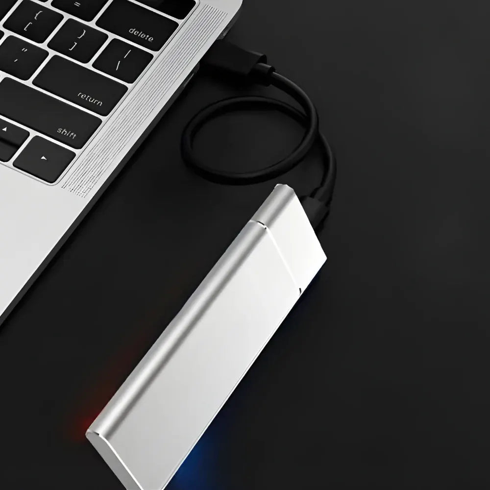 Portable Aluminum External Storage Drive