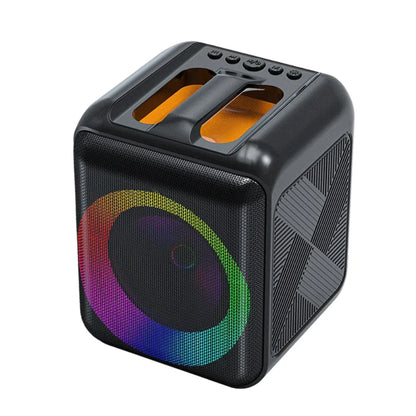 Portable Bluetooth Karaoke Speaker System with Wireless Microphones