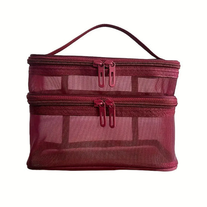 Portable Cosmetic Organizer Travel Pouch Mother's Day Storage Case