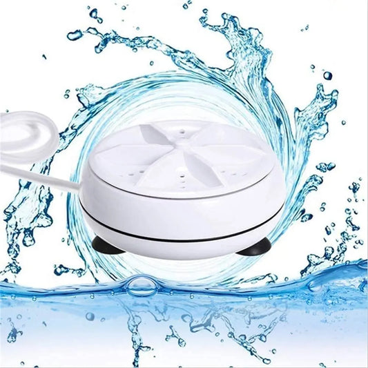 Portable USB Ultrasonic Mini Washer for Clothes Cleaning