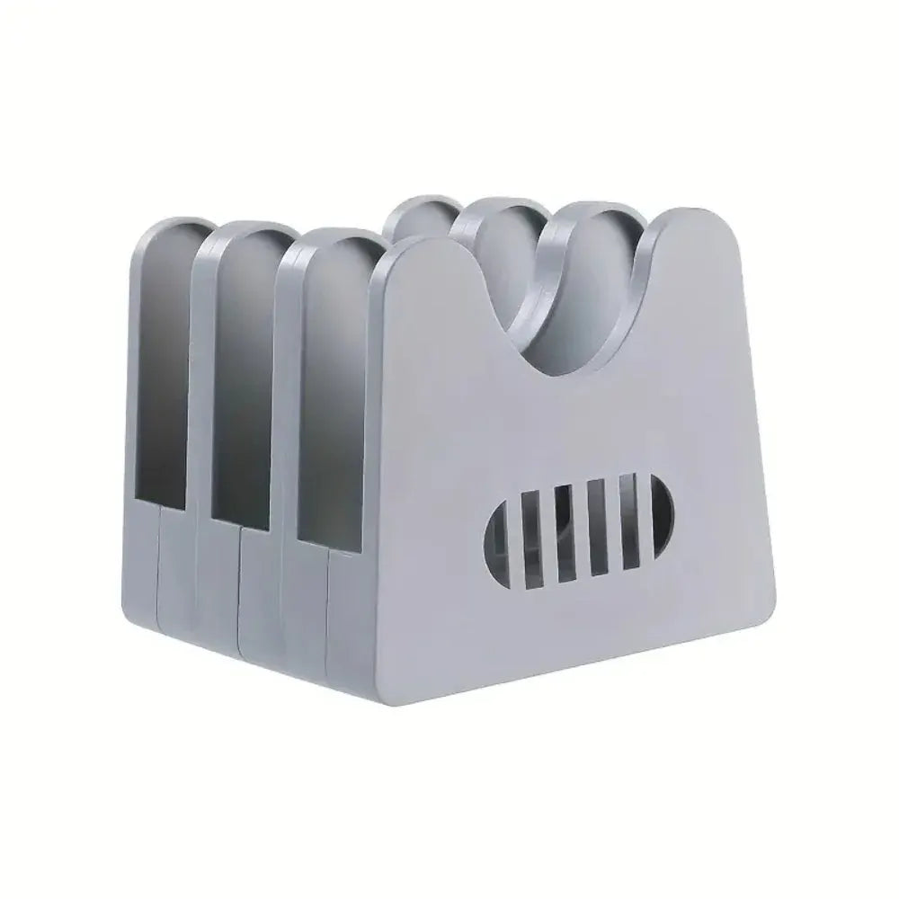 Pot Lid and Cooking Utensils Storage Rack, ABS Material