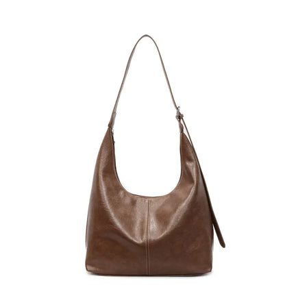 Premium Leather Slouchy Handbag