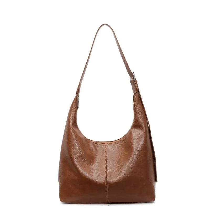 Premium Leather Slouchy Handbag