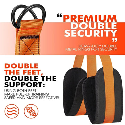 Pull-Up Assist Band with Dual Foot System