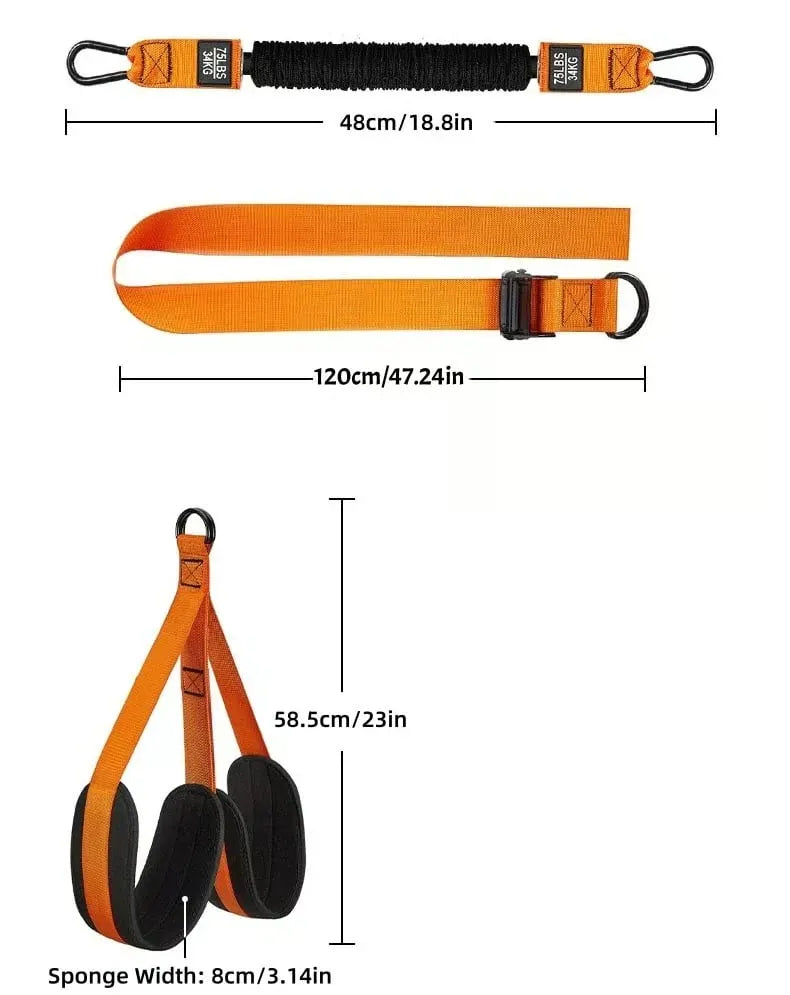 Pull-Up Assist Band with Dual Foot System