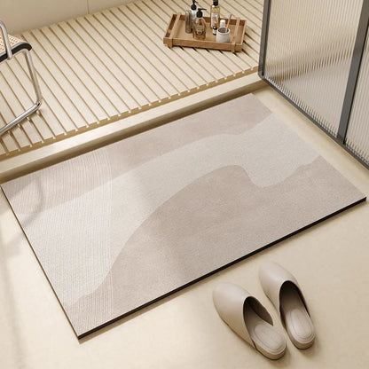 Quick-Dry Non-Slip Bathroom Floor Rug with Super Absorbent Surface