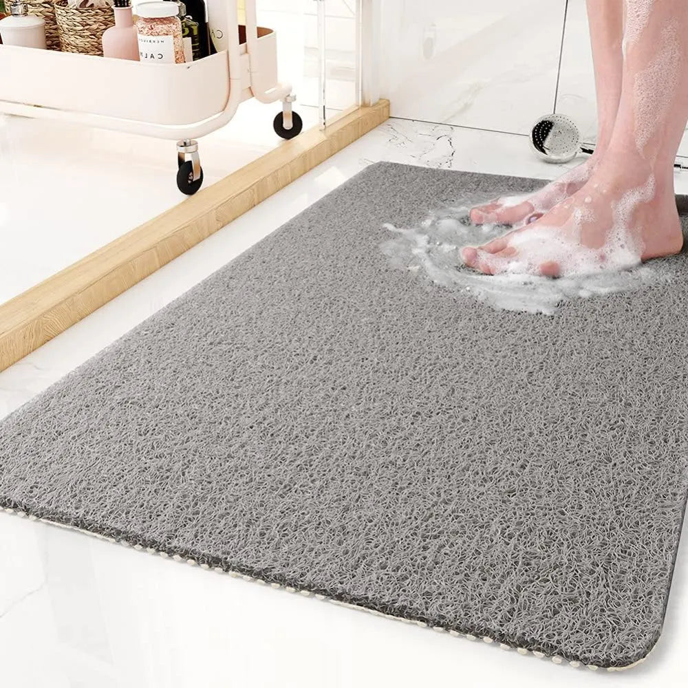 Quick-Dry Non-Slip Shower Floor Rug Bath Mat