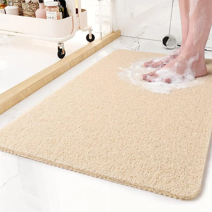 Quick-Dry Non-Slip Shower Floor Rug Bath Mat