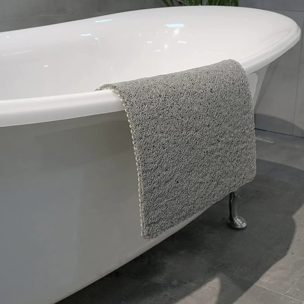 Quick-Dry Non-Slip Shower Floor Rug Bath Mat