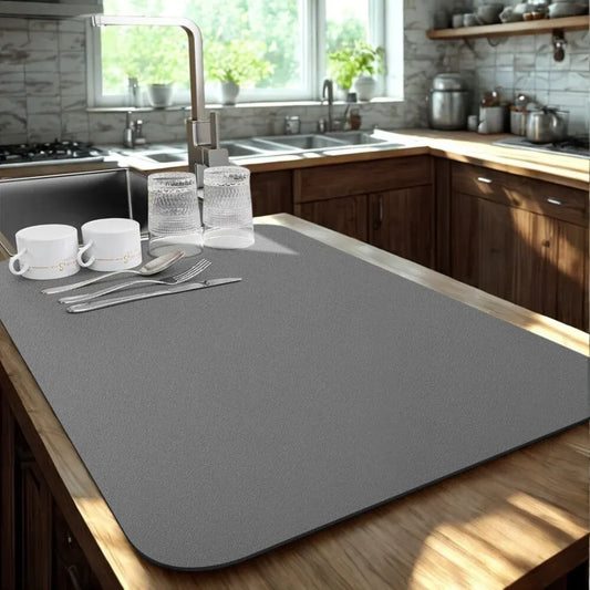 Quick Drying Kitchen Dish Mat