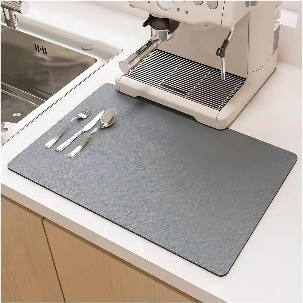 Quick Drying Kitchen Dish Mat