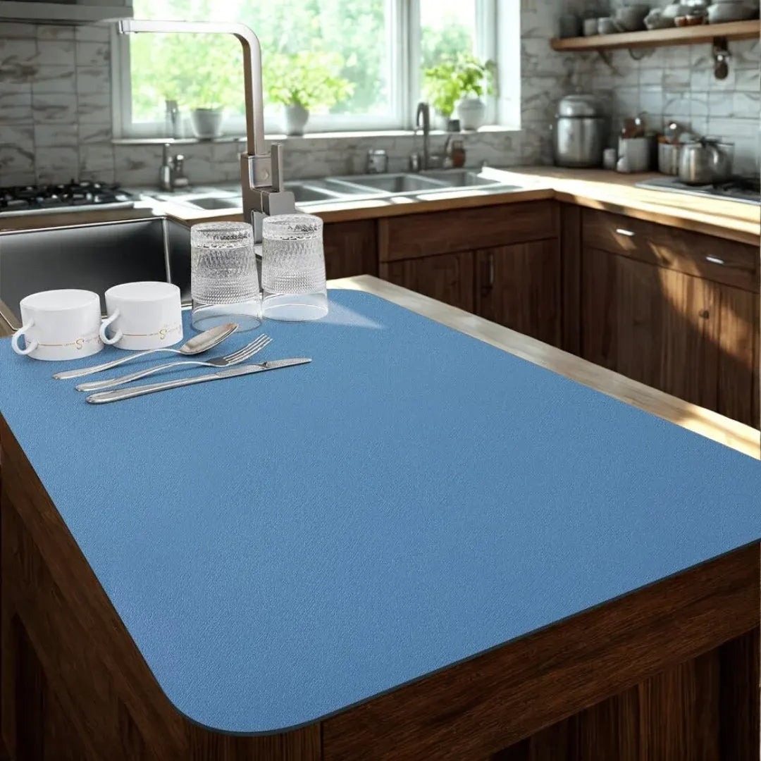 Quick Drying Kitchen Dish Mat