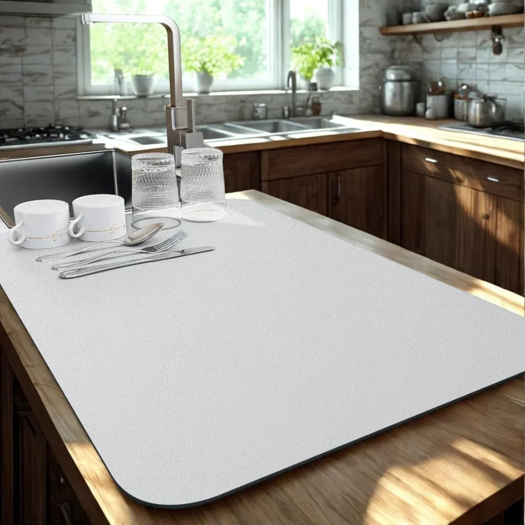 Quick Drying Kitchen Dish Mat
