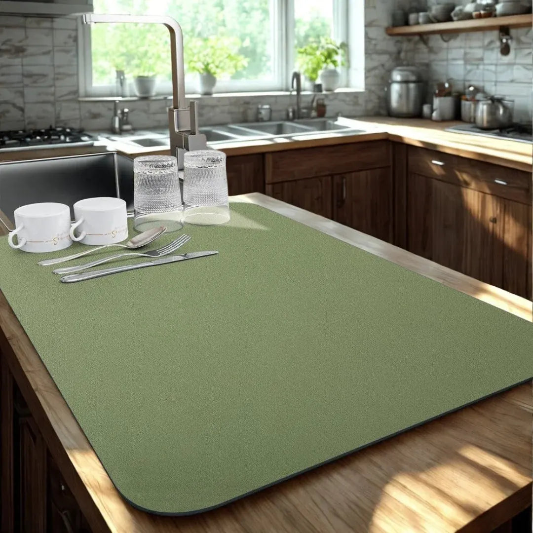 Quick Drying Kitchen Dish Mat