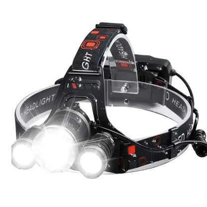 Rechargeable Multifunctional LED Headlamp (5000 Lumens) - Professional Grade