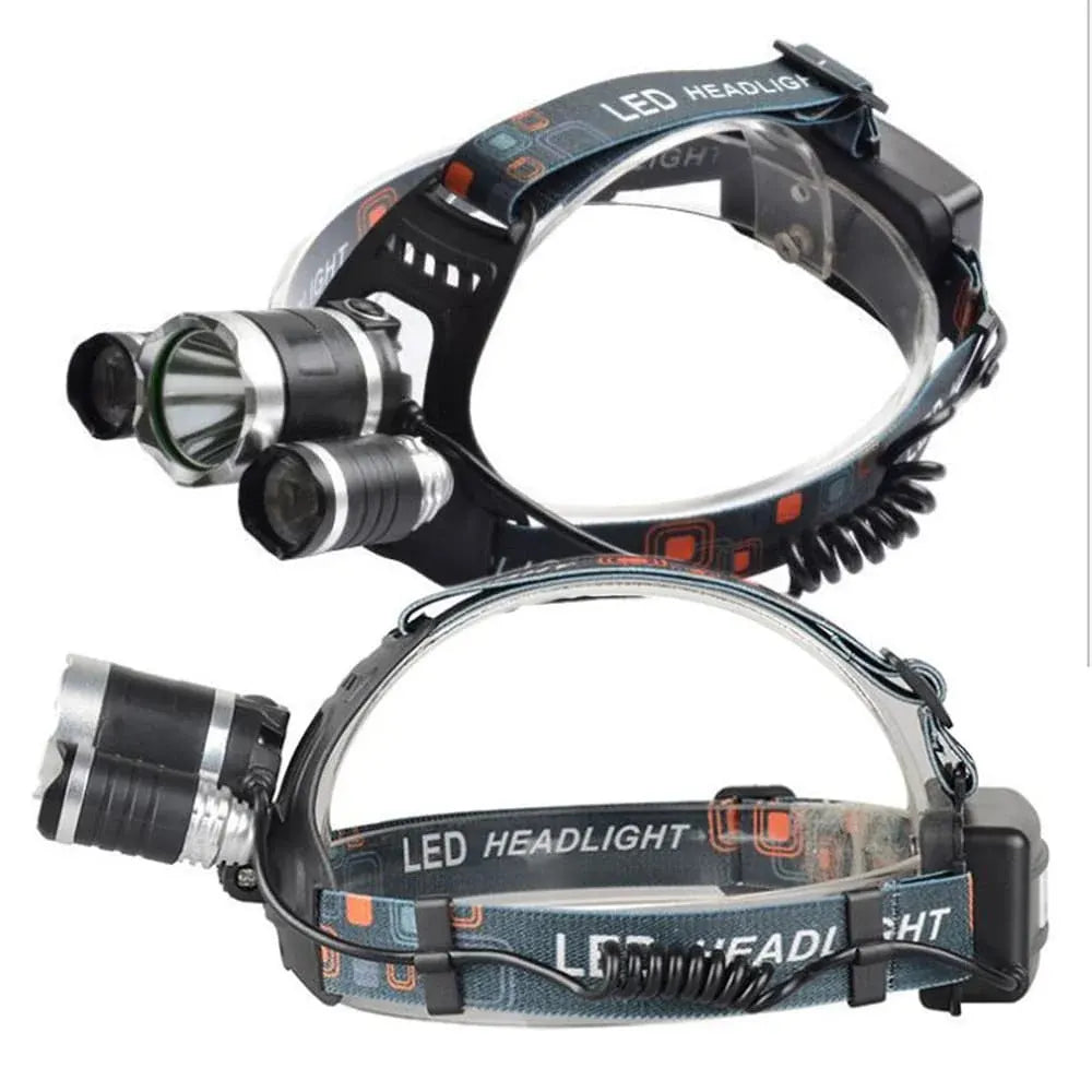 Rechargeable Multifunctional LED Headlamp (5000 Lumens) - Professional Grade