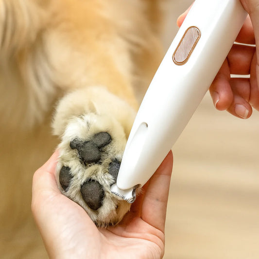 Rechargeable Pet Paw Trimmer for Dog Grooming