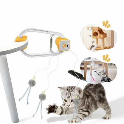Rechargeable USB Electronic Mouse Teaser Interactive Cat Toy