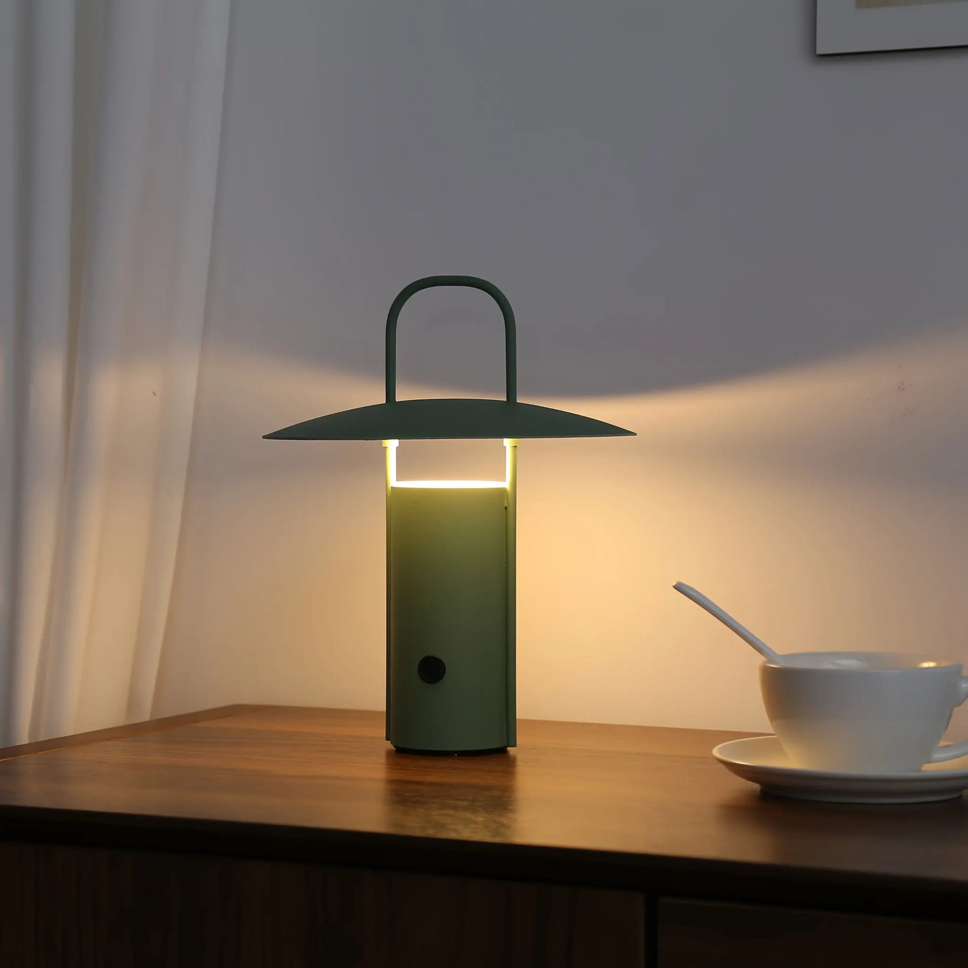 Rechargeable USB Metal Table Lamp with Wireless LED Touch Control