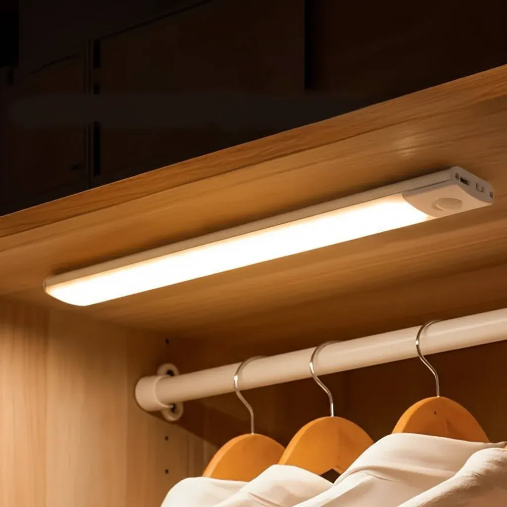 Rechargeable Wireless LED Night Light with Motion Sensor, Stick-On Design