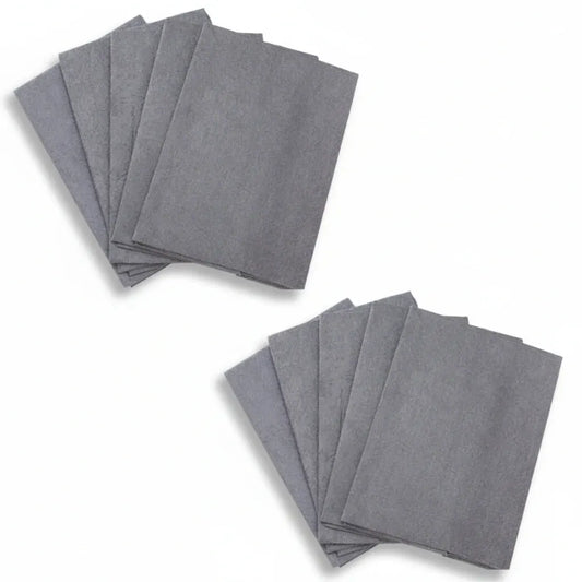 Reusable Microfiber Wipes for Streak-Free Glass & Surface Cleaning