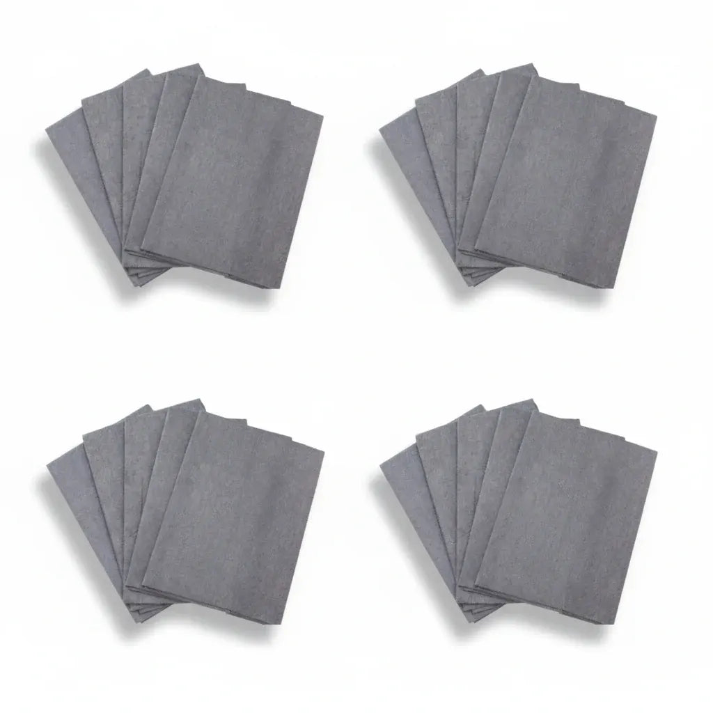 Reusable Microfiber Wipes for Streak-Free Glass & Surface Cleaning