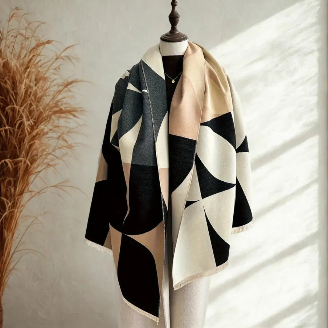 Reversible Poncho Scarf
