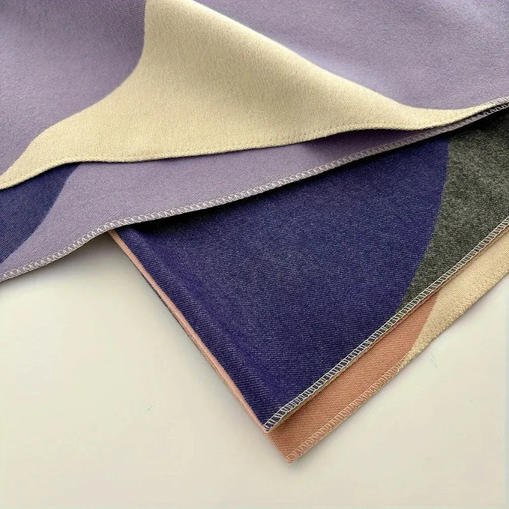 Reversible Poncho Scarf
