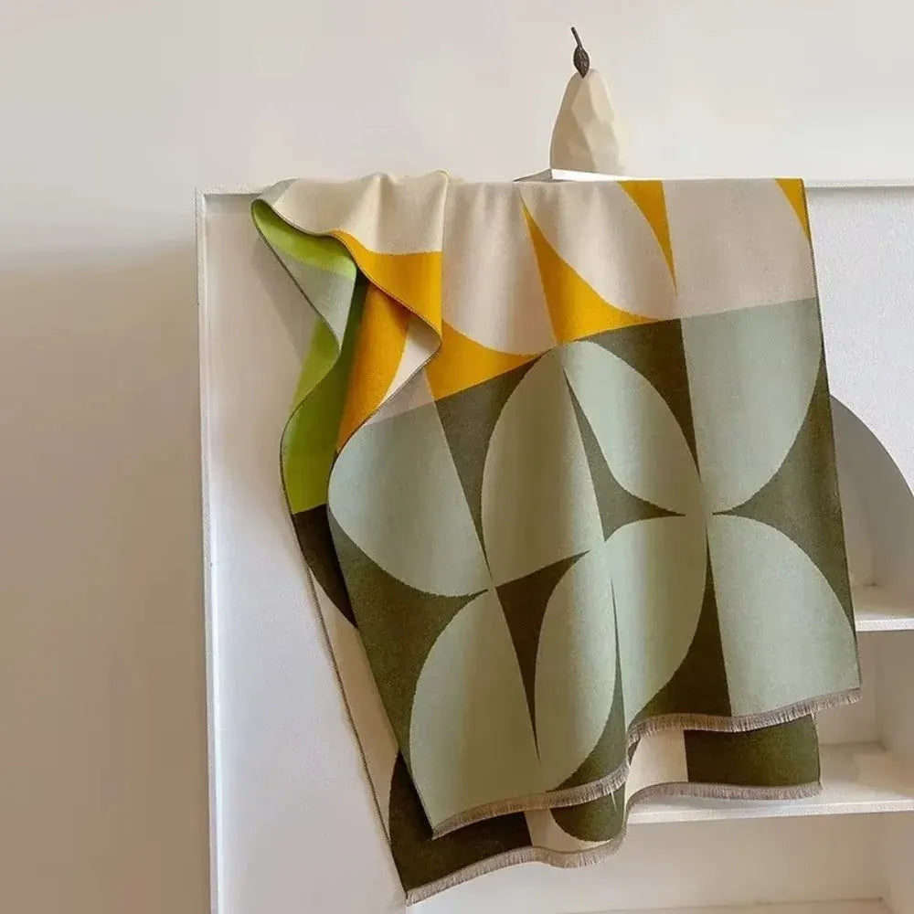 Reversible Poncho Scarf