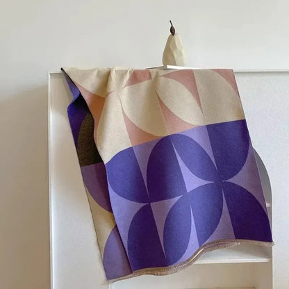 Reversible Poncho Scarf