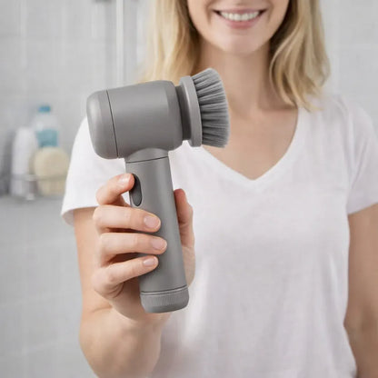 Rotary Electric Cleaning Brush for Household Scrubbing Tasks